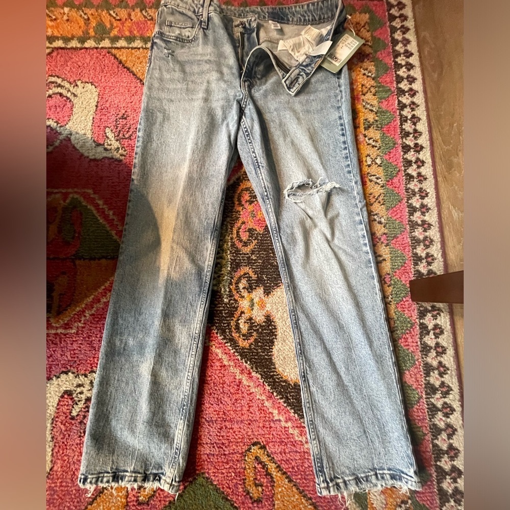 H&M Vintage Straight High Waist Jeans